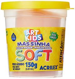 MASSA DE MODELAR SOFT 150G AM PESSEGO