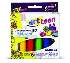 TINTA DIMENSIONAL BRILHANT C/6 CORES