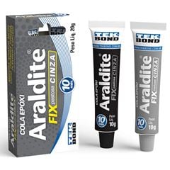 ADESIVO ARALDITE FIX CINZA 20G