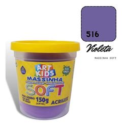 MASSA DE MODELAR SOFT 150G VIOLETA