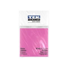BLOCO ROSA FLUORESCENTE 76X76 C/45FL