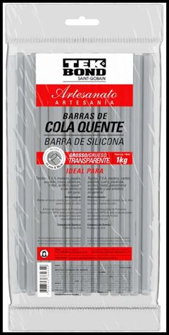 COLA QUENTE BASTAO GROSSA TRANSP. 1KG