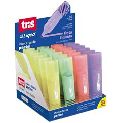 MARCA TEXTO LIQEO FLAT PASTEL SORTIDAS