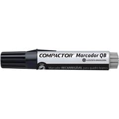 MARCADOR PRETO P/ QUADRO BRANCO RECAR.