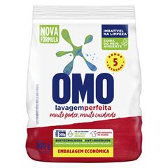 SABAO EM PO OMO 400G LAV PERFEITA SACHE