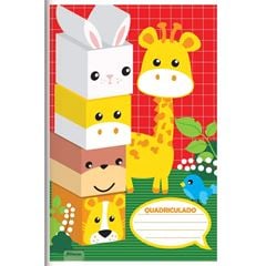CADERNO BROCHURA QUADRI. 1X1CM C/40FL