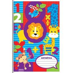 CADERNO ARITMETICA 1/4 6X6MM C/40FL