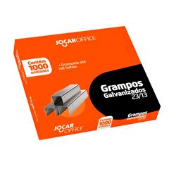 GRAMPO GALVANIZADO 23/13 CX/1000 UND