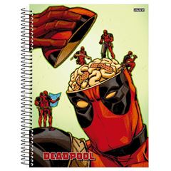 CADERNO UNIV. DEADPOOL C.D B/A C/80FL
