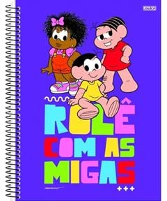 CADERNO UNIV. MONICA C.D B/A C/160FL