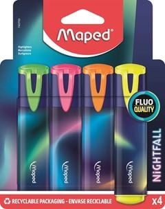 MARCA TEXTO NIGHTFALL C/4 CORES