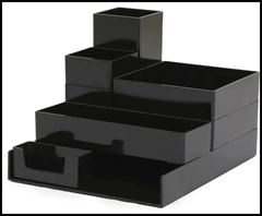 KIT MODULAR C/8 PECAS BLACK PIANO