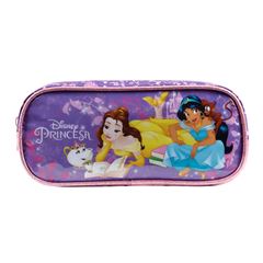ESTOJO SIMPLES ESCOLAR PRINCESAS X