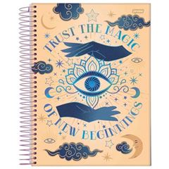 CADERNO ESPIRAL UNIV. MYSTIC C/320FL