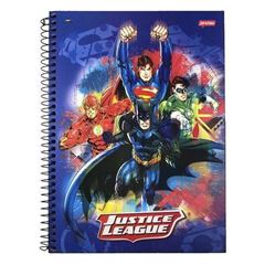 CADERNO UNIV. LIGA D JUSTICA C/80FL