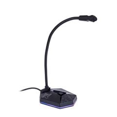 MIC DE MESA MAX RGB PRETO P2 UBS 2.0