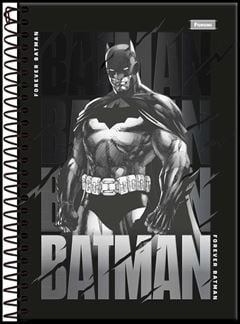 CADERNO ESPIRAL BATMAN C.D C/80FL
