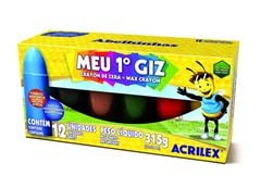 MEU PRIMEIRO GIZ C/12 CORES 370G