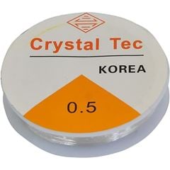 FIO DE SILICONE 0.5 TRANSPARENTE C/10MT