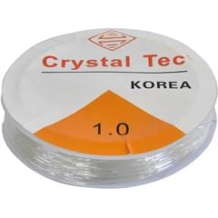FIO DE SILICONE 1.0 TRANSPARENTE C/10MT