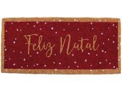 CAPACHO NATALINO FELIZ NATAL VERMELHO