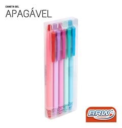 CANETA ESF. GEL RETR. 0.7MM C/5 CORES