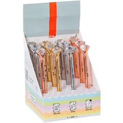 CANETA ESF. METALICA DIAMOND 1.0MM