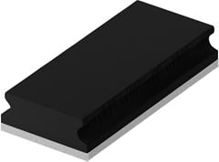 APAGADOR QUADRO BRANCO MEDIO EVA PRETO