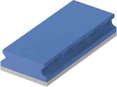 APAGADOR QUADRO BRANCO MEDIO EVA AZUL