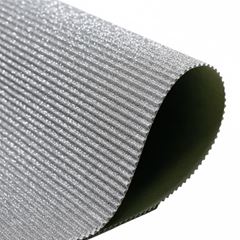 PAPEL MICROONDULADO 50X80 GLITTER PRATA