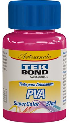 TINTA PVA SUPER COLOR PINK 37ML TEKBOND