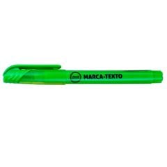 MARCA TEXTO VERDE PONTA CHANFRADA