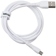 CABO MICRO USB PVC 1M BRANCO
