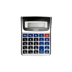 CALCULADORA DE MESA 12 DIG. PRATA DUO