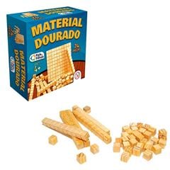 MINI JOGO MATERIAL DOURADO 74 PCS