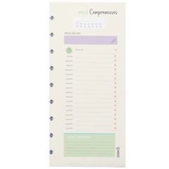 REFIL DISKO SLIM 30 FLS COMPROMISSOS