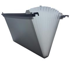 PASTA SUSP. SS12 FUME FOSCO 330X30X220MM