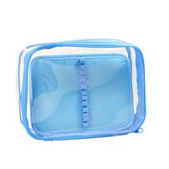 ESTOJO CRISTAL C/DIVISAO AZUL