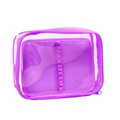 ESTOJO CRISTAL C/DIVISAO PURPLE
