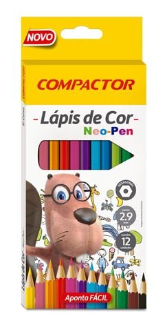 LAPIS 12 COR NEO-PEN MENTOS