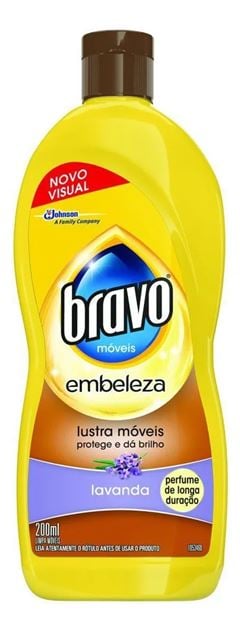 LUSTRA MOVEIS BRAVO LAVANDA 200ML