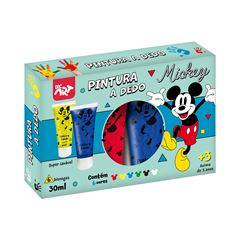 PINTURA A DEDO 6 CORES MICKEY