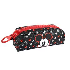 ESTOJO ZIPER MICKEY 20,5X9X8CM