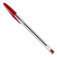 CANETA BIC CRISTAL FINA VERMELHA