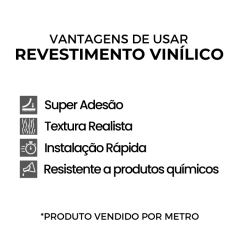 VINIL DECOR CENERE FOSCO 0,16X1,22