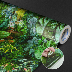 VINIL DECOR CRISTAL JARDIM TROP0,10X1,22