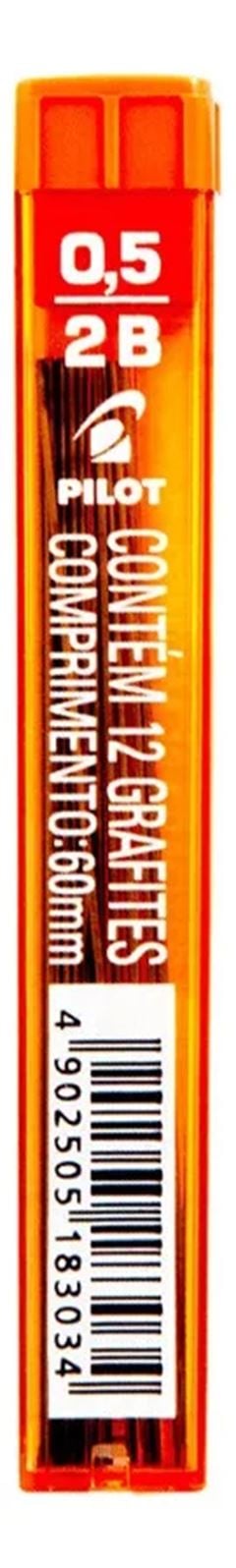 MINA DE GRAFITE PPL PILOT 0.5MM 2B C/12