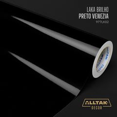 VINIL LAKA BRILHO PR VENEZIA 0,10X1,22