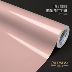 VINIL LAKA BRILHO ROSA PORTO 0,10X1,22
