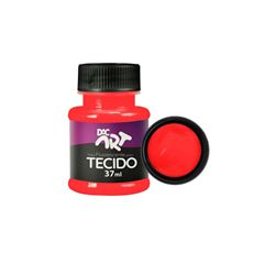 TINTA TECIDO FLUORES VERMELHA 37ML